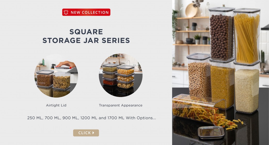 SQUARE STORAGE JAR SERIES