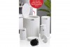Bella Bathroom Set (5 Pcs) - White