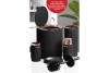 Bella Bathroom Set (5 Pcs) Rose - Black
