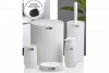 Bella Bathroom Set (5 Pcs) - White