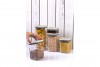 Square Suction  Storage Jar (700 ml) Coliseum Beige