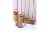Square  Suction Storage Jar - Coliseum Powder (250 Ml)