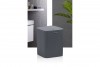 Striped Square Trash Can - Anthracite