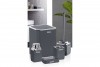 Diva Bathroom Set (5 Pcs) Chrome - Anthracite