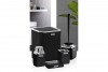 Diva Bathroom Set (5 Pcs) Chrome - Black