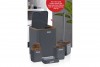 Diva Bathroom Set (5 Pcs) Wooden - Anthracite