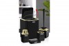 Diva Bathroom Set (5 Pcs) Gold - Black