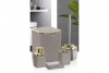 Diva Bathroom Set (5 Pcs) Gold - Brown
