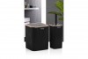 Stella Bathroom Set (2 Pcs) Rose - Black