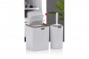 Stella Bathroom Set (2 Pcs) Wooden - White