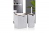 Stella Bathroom Set (2 Pcs) Wooden - White