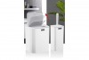 Square Bathroom Set (2 Pcs) - White