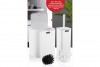 Square Bathroom Set (2 Pcs) - White