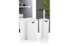 Square Bathroom Set (2 Pcs) - White