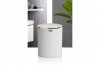 Bella Trash Can - Gold - White