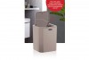 Square Trash Can Brown