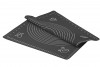 Non-slip Silicone Pastry Mat Anthracite 40x50