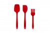 Silicone 3 Pcs Set Red