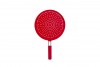 Silicone Splatter Screen for Frying Pan Red