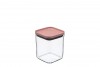 Square Suction  Storage Jar (900 ml) Coliseum Powder