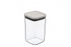 Square Storage Jar (1200 ml) Coliseum Beige
