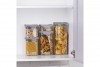 Square Storage Jar (1200 ml) Coliseum Brown