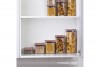 Square  Suction Storage Jar - Coliseum Powder (250 Ml)