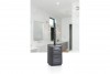 Luna Square Toilet Brush / Chrome - Anthracite