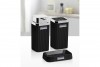 Stella Bathroom Set (3 Pcs) Chrome - Black