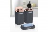 Stella Bathroom Set (3 Pcs) Rose - Anthracite