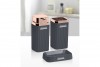 Stella Bathroom Set (3 Pcs) Rose - Anthracite