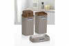 Stella Bathroom Set (3 Pcs) Wooden - Brown