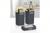 Stella Bathroom Set (3 Pcs) Gold - Anthracite