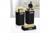 Stella Bathroom Set (3 Pcs) Gold - Black