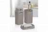 Stella Bathroom Set (3 Pcs) Brown