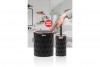 Diamond Bathroom Set (2 Pcs) Black - Rose