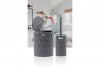 Diamond Bathroom Set (2 Pcs) Anthracite