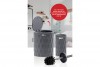 Diamond Bathroom Set (2 Pcs) Anthracite