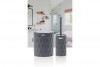 Diamond Bathroom Set (2 Pcs) Anthracite