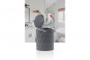 Diamond Trash Can Anthracite - Chrome