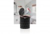 Diamond Trash Can Black - Rose