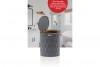 Diamond Trash Can Anthracite - Wooden
