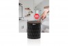 Diamond Trash Can Black - Wooden