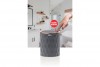 Diamond Trash Can Anthracite - Rose