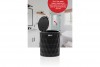 Diamond Trash Can Black