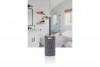 Diamond Toilet Brush & Holder Anthracite - Rose