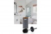 Diamond Toilet Brush & Holder Anthracite - Wooden