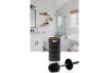 Diamond Toilet Brush & Holder Black- Wooden