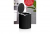 Bella Trash Can - Chrome - Black