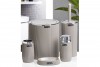 Bella Bathroom Set (5 Pcs) Chrome - Brown